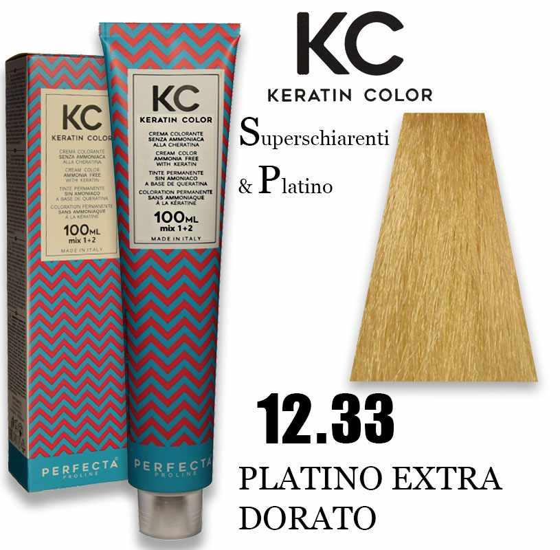 Kc keratin cream color 100 ml 12.33