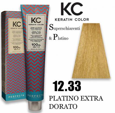 Kc keratin cream color 100 ml 12.33