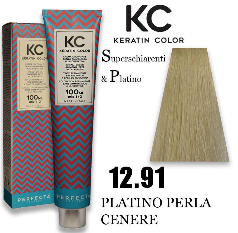 Kc keratin cream color 100 ml 12.91