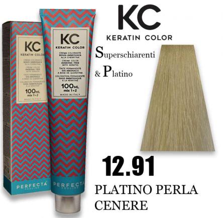 Kc keratin cream color 100 ml 12.91
