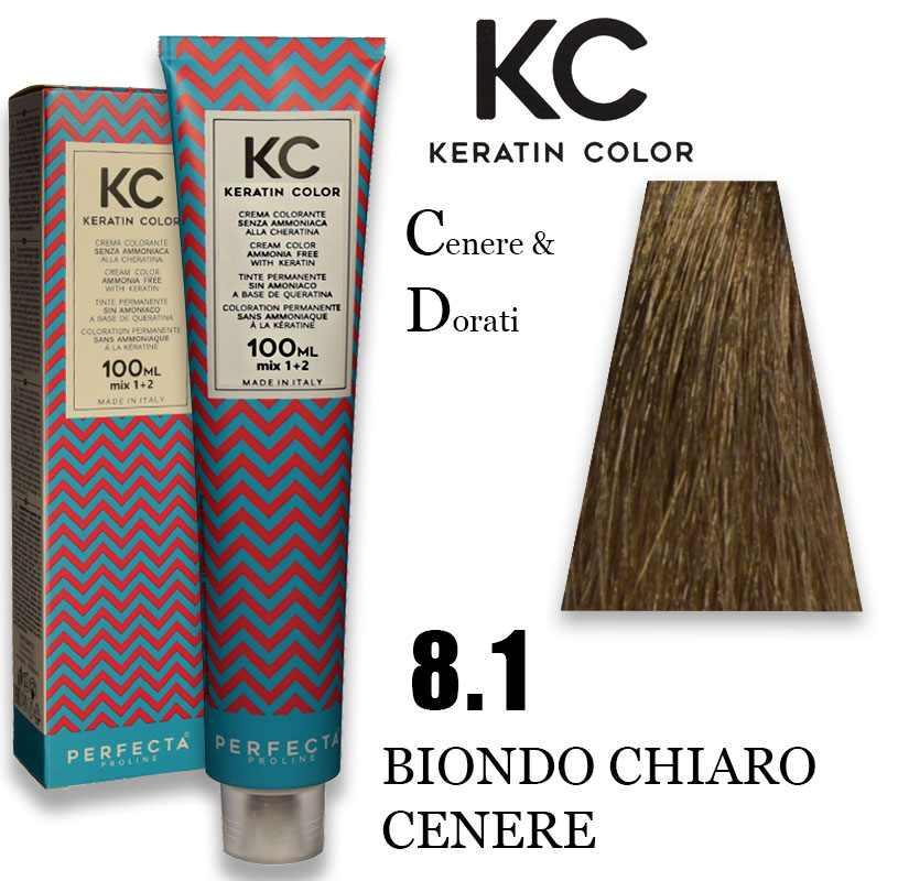 Kc keratin cream color 100 ml 8.1