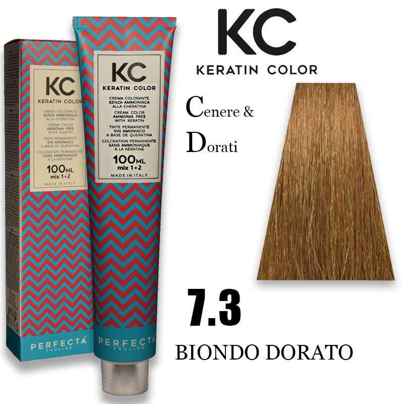 Kc keratin cream color 120 ml 7.3