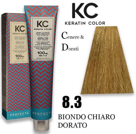 Kc keratin cream color 100 ml 8.3