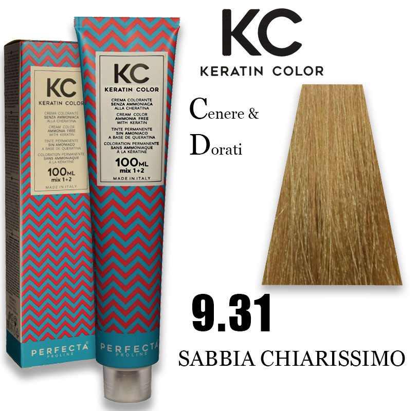 Kc keratin cream color 100 ml 9.31
