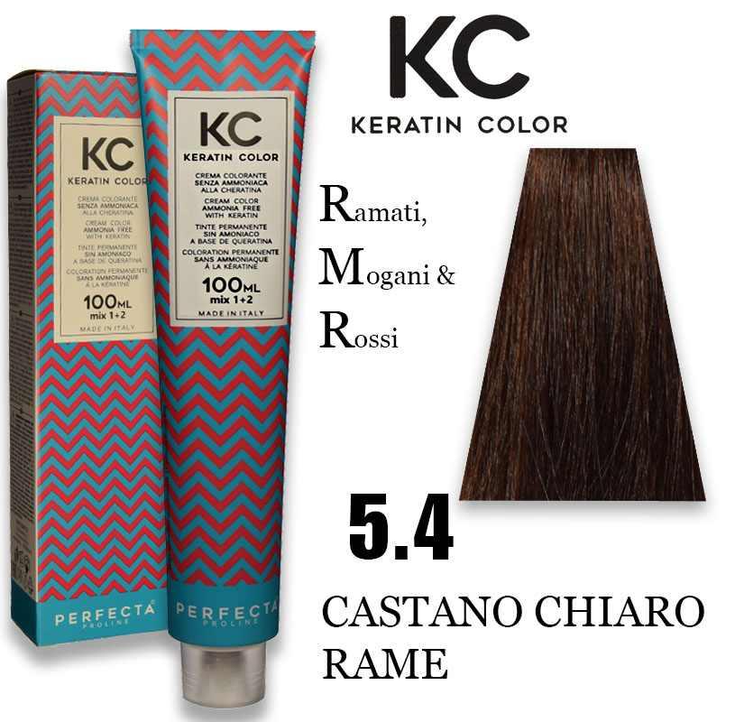 Kc keratin cream color 100 ml 5.4