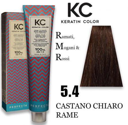 Kc keratin cream color 100 ml 5.4