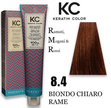 Kc keratin cream color 100 ml 8.4
