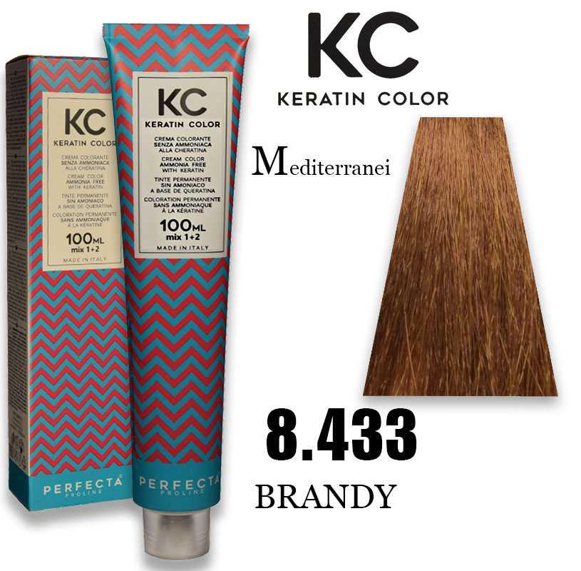 Kc keratin cream color 100 ml 8.433