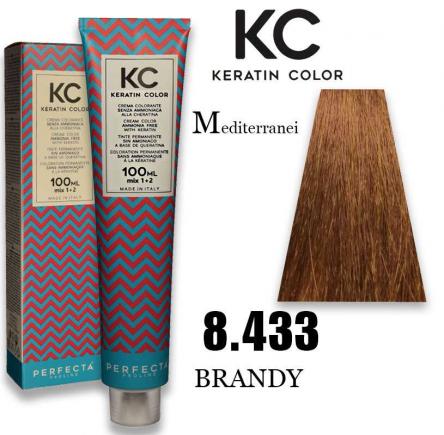 Kc keratin cream color 100 ml 8.433