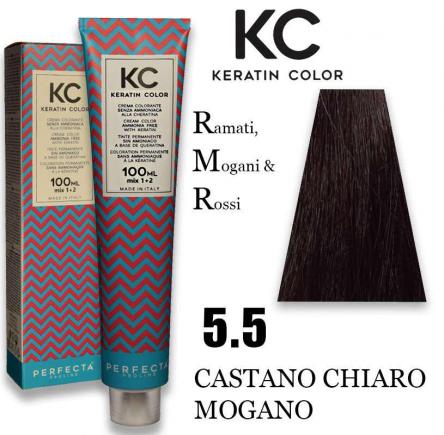 Kc keratin cream color 100 ml 5.5