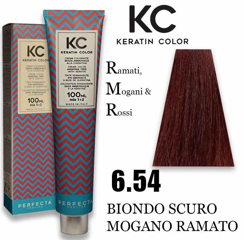 Kc keratin cream color 100 ml 6.54