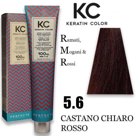 Kc keratin cream color 100 ml 5.6