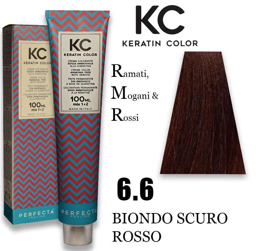 Kc keratin cream color 100 ml 6.6