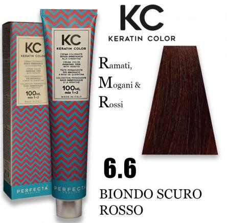 Kc keratin cream color 100 ml 6.6