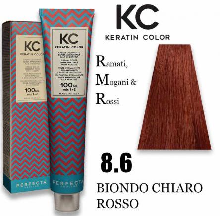 Kc keratin cream color 100 ml 8.6