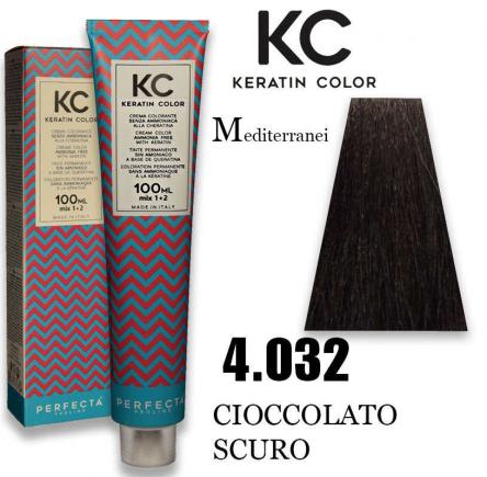 Kc keratin cream color 100 ml 4.032
