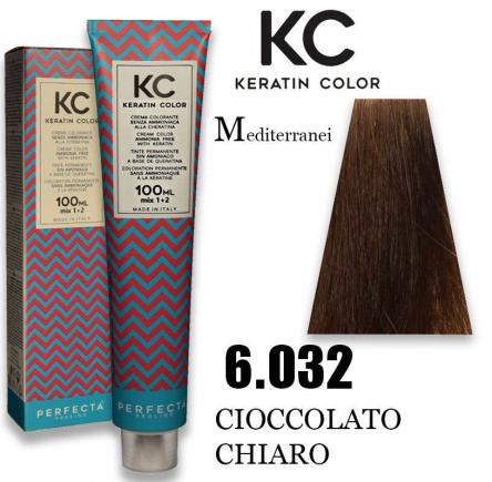 Kc keratin cream color 100 ml 6.032