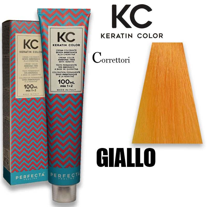 Kc keratin cream color 100 ml giallo