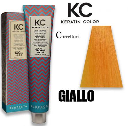 Kc keratin cream color 100 ml giallo