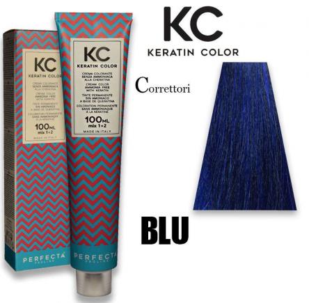 Kc keratin cream color 100 ml blu