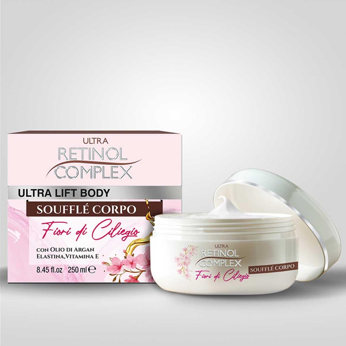 Retinol souffle' corpo fiori di ciliegio 250 ml