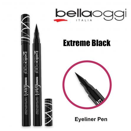 Marker liner eyeliner penna tratto sottile extreme black