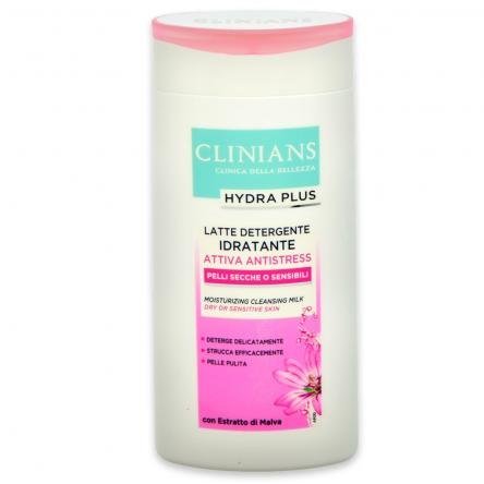 Clinians latte detergente attiva antistress 200 ml