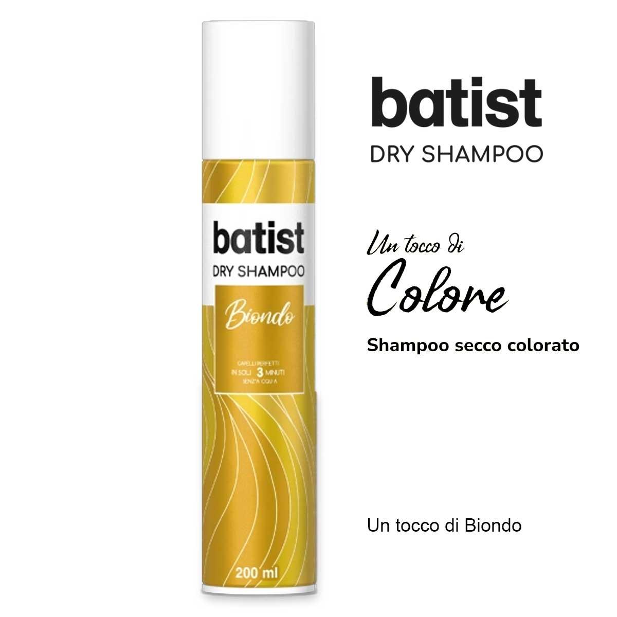 Batist dry shampoo a secco biondo 200 ml