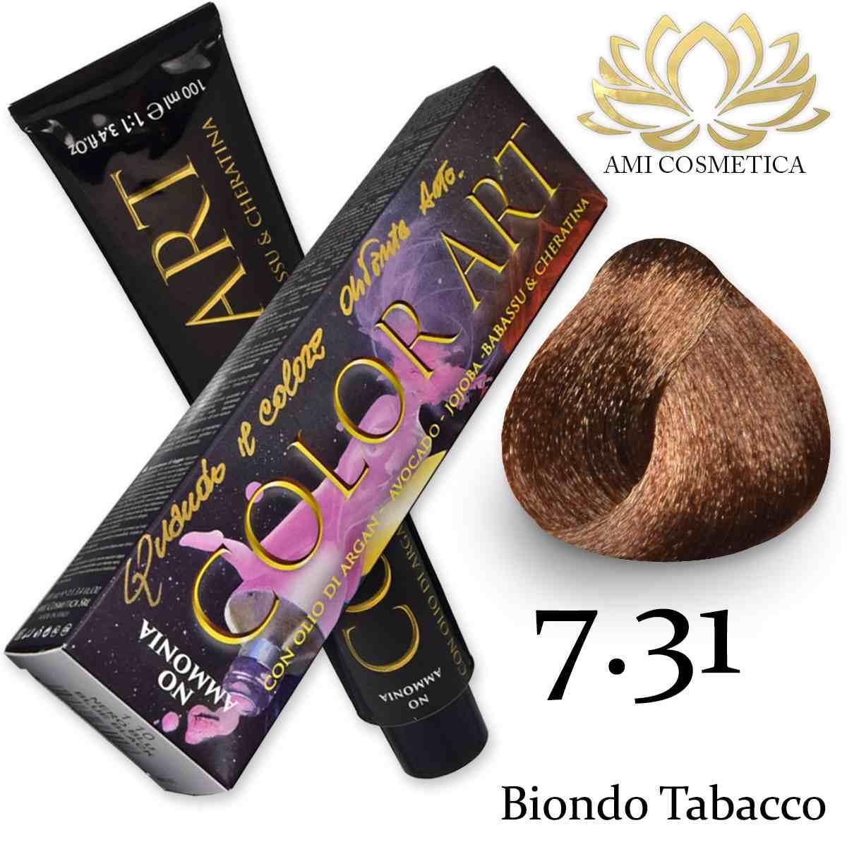 Color art senza ammoniaca 100 ml 7.31 biondo tabacco