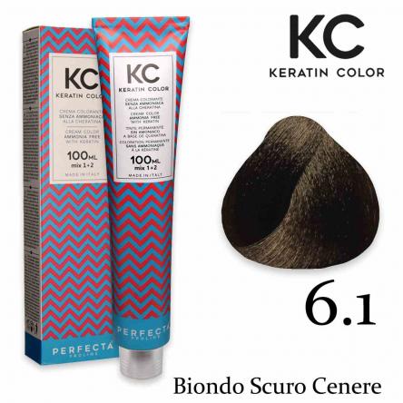 Kc keratin cream color 100 ml 6.1