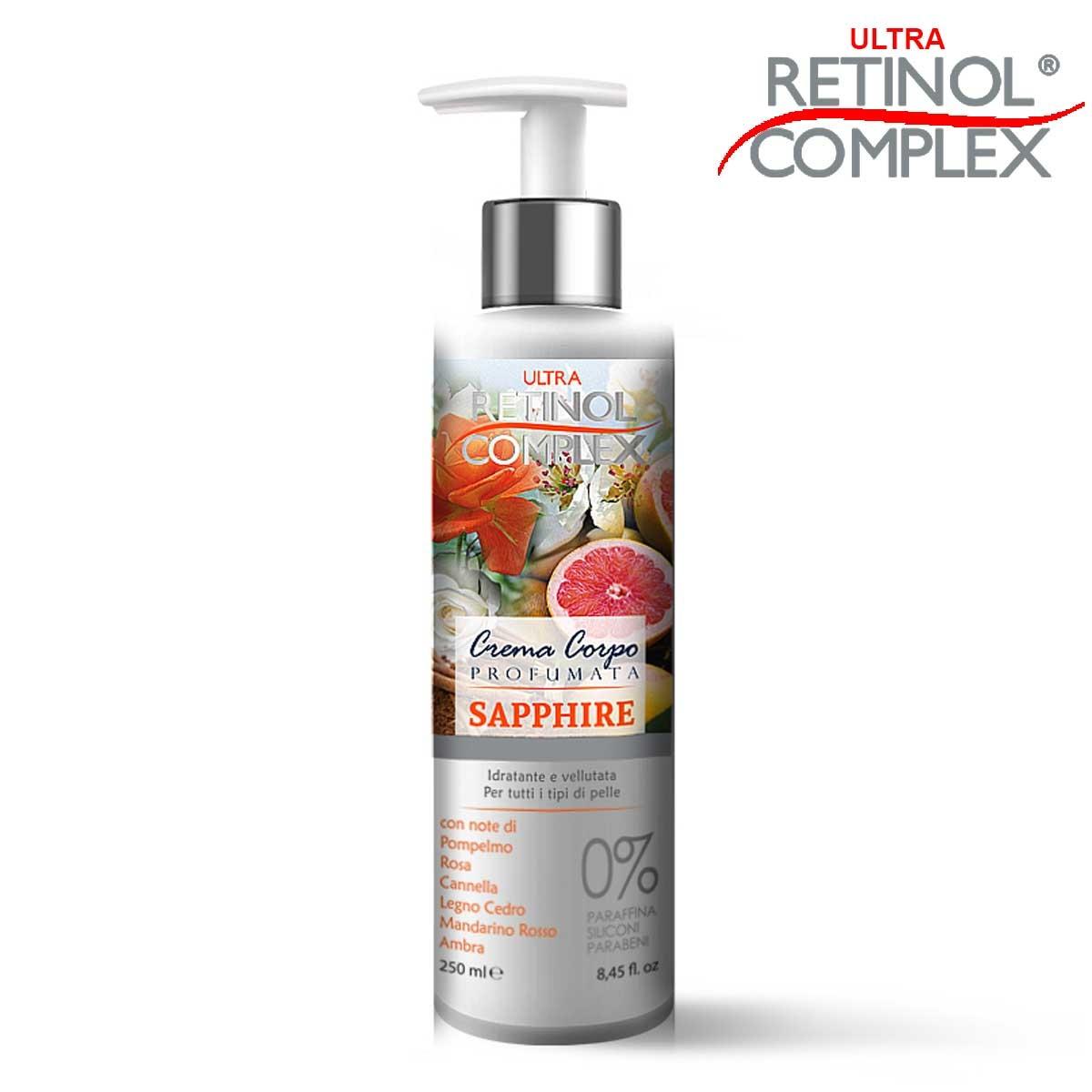 Retinol complex crema corpo 250 ml sapphire