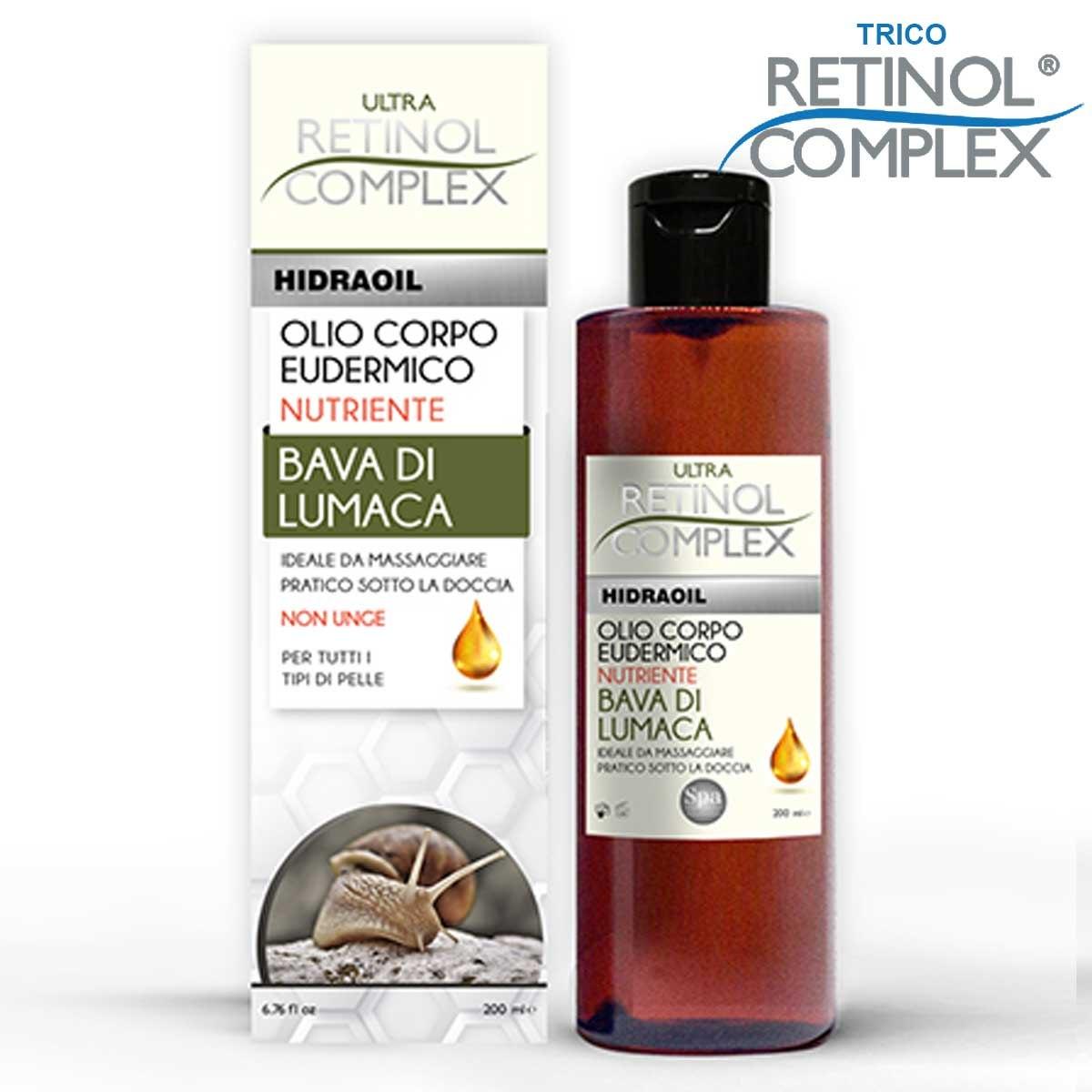 Retinol complex ultra olio corpo bava di lumaca 200 ml