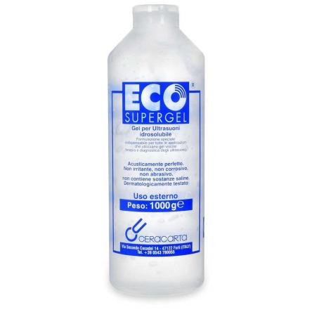 Gel ultrasuoni incolore flacone da 1000 ml