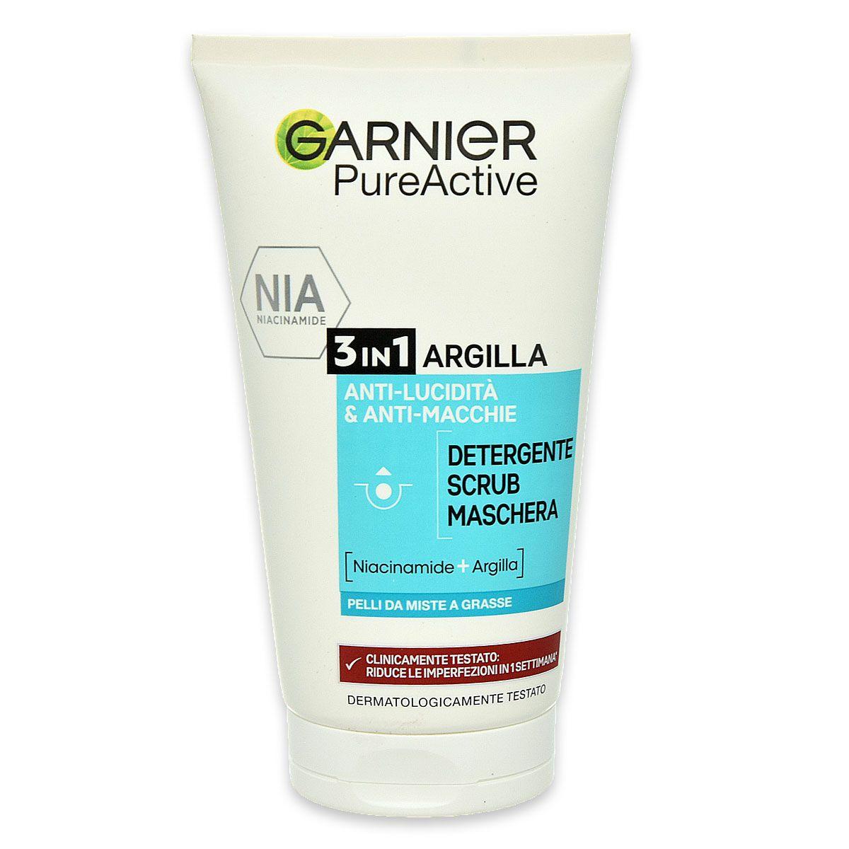 Garnier pure 3 in 1 detergente 150 ml