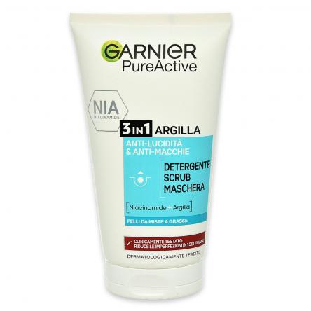 Garnier pure 3 in 1 detergente 150 ml