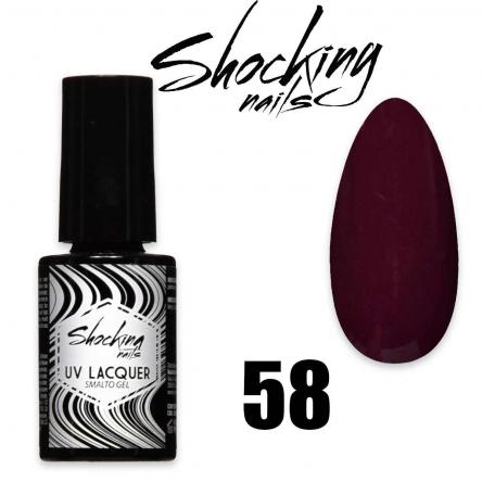 Shocking nails uv lacquer 58 smalto semipermanente gel