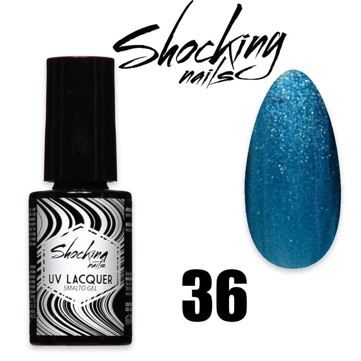 Shocking nails uv lacquer 36 smalto semipermanente gel