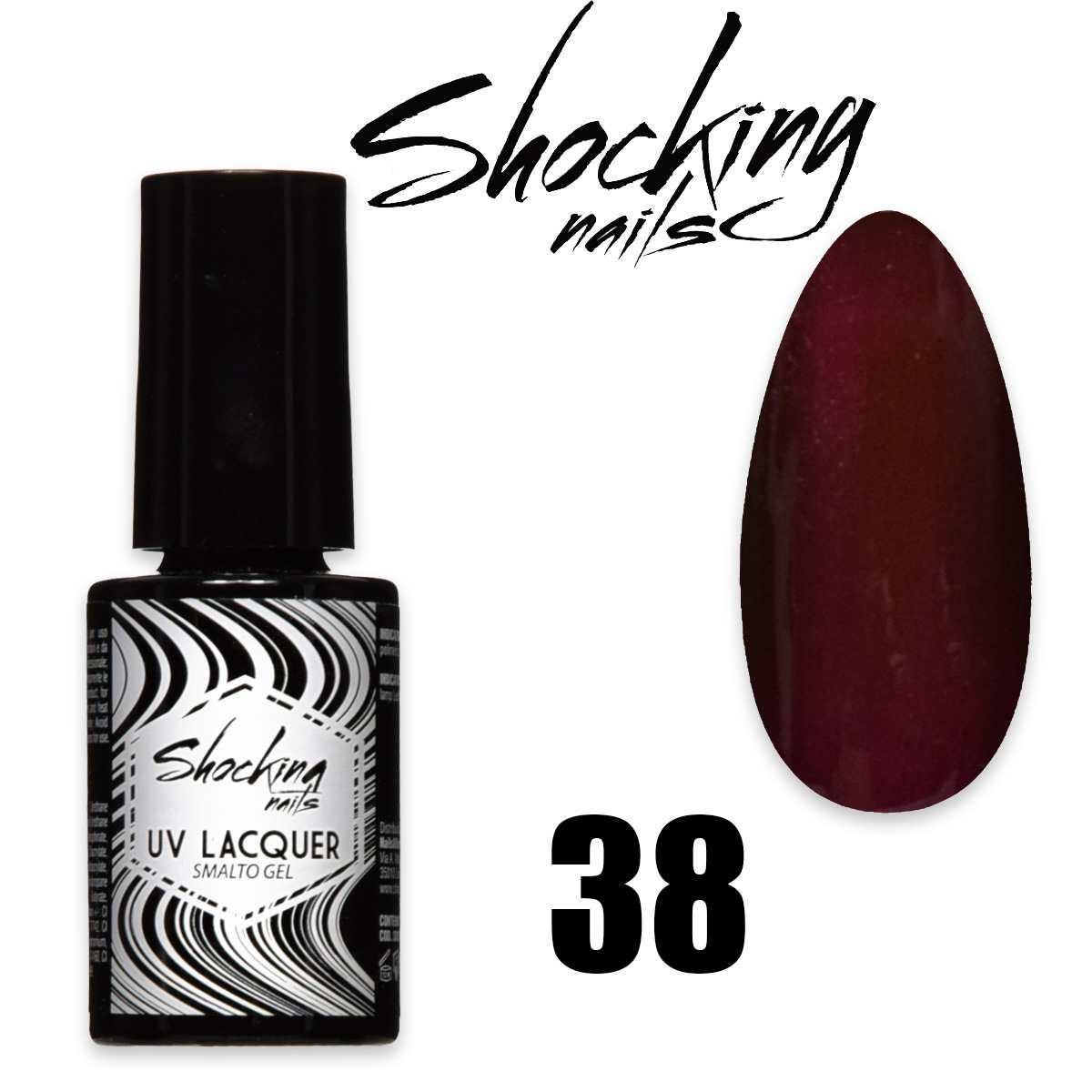 Shocking nails uv lacquer 38 smalto semipermanente gel