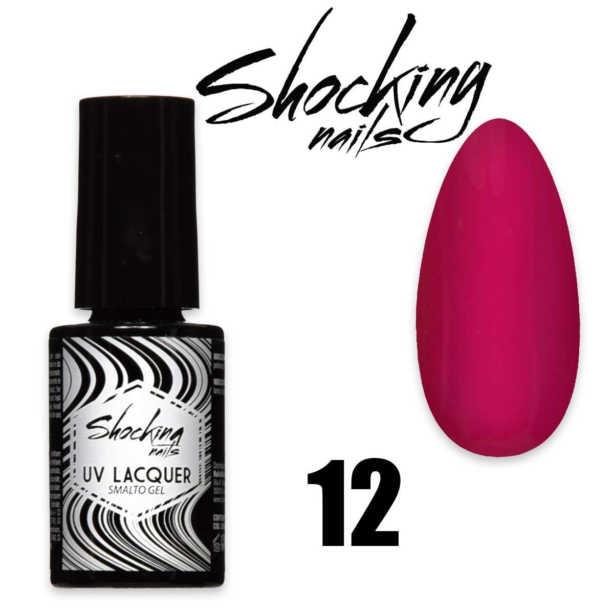 Shocking nails uv lacquer 12 smalto semipermanente gel