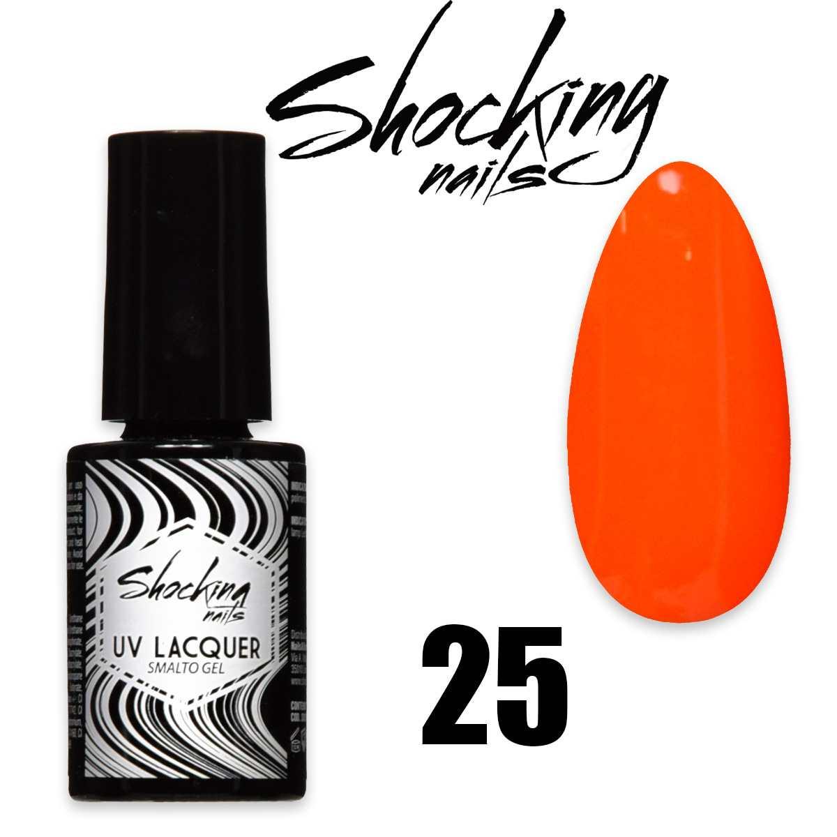 Shocking nails uv lacquer 25 smalto semipermanente gel