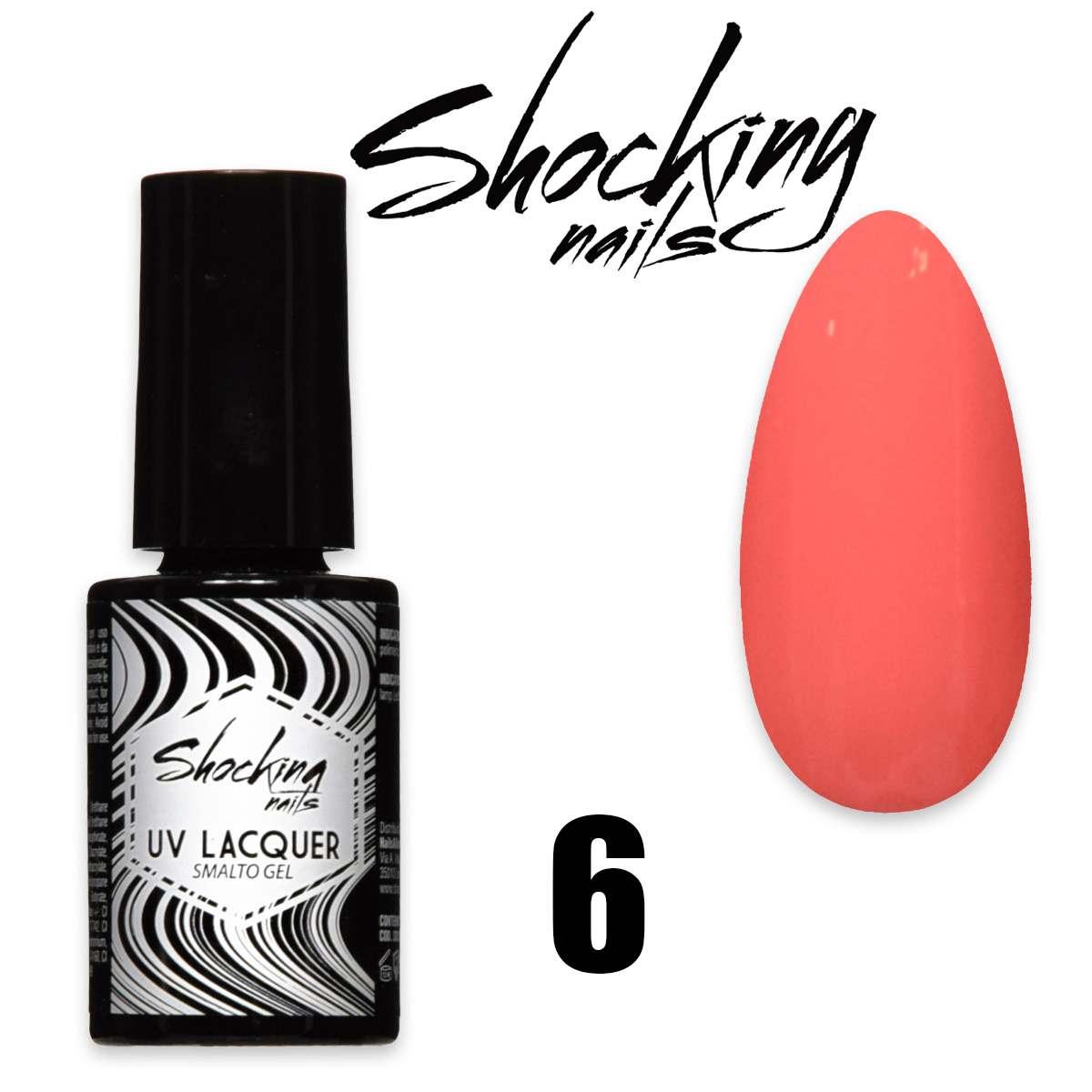 Shocking nails uv lacquer 6 smalto semipermanente gel
