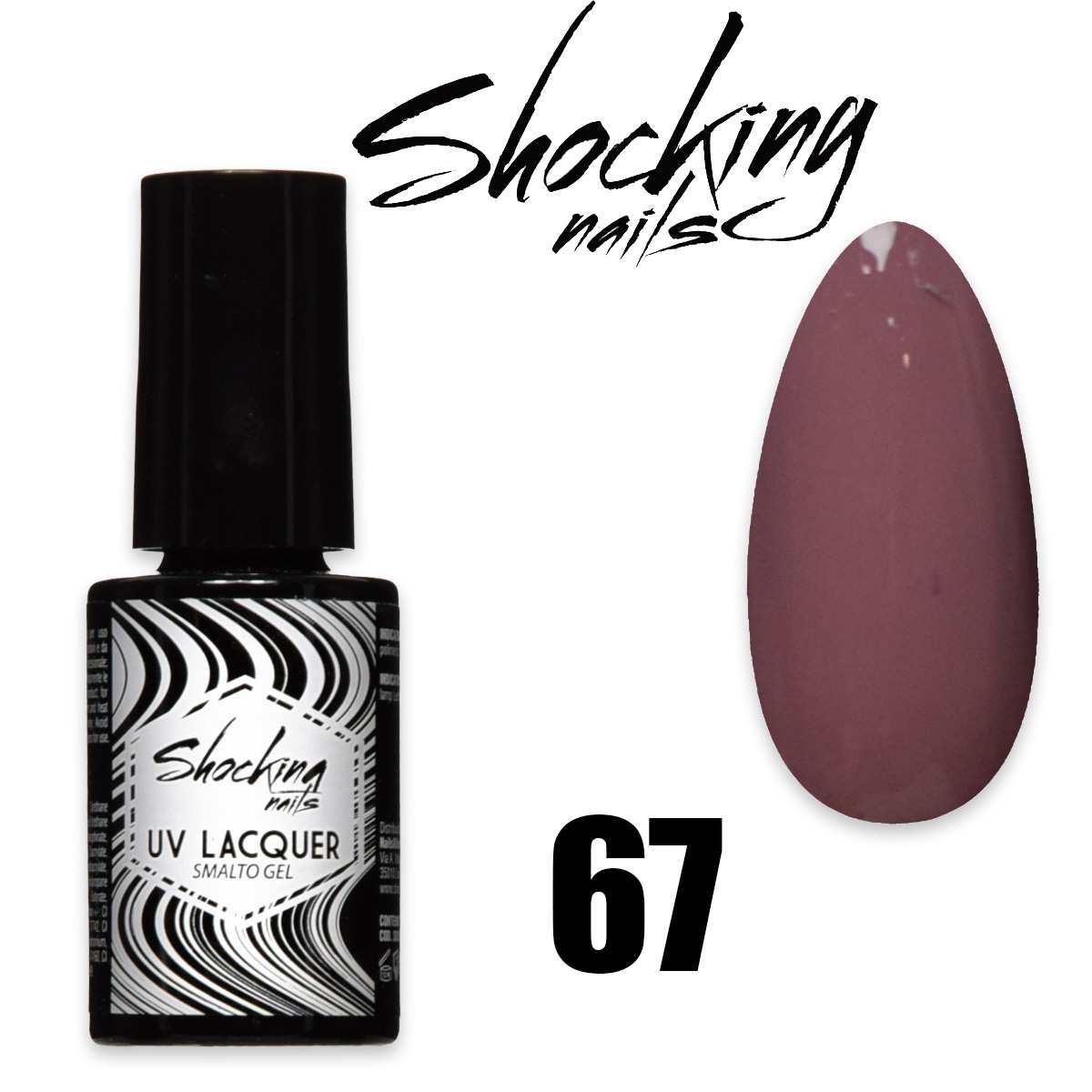 Shocking nails uv lacquer 67 smalto semipermanente gel