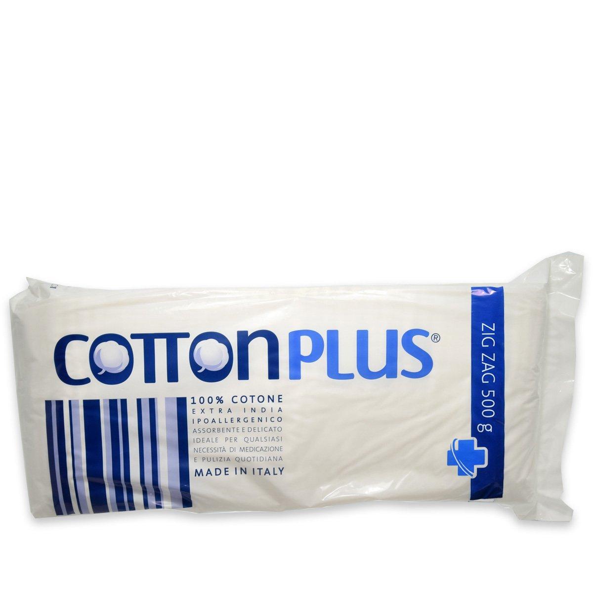 Cotton plus zig zag cotone idrofilo cardato 500 gr.