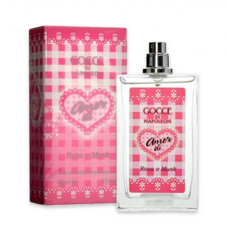 Gocce di amor di rosa & musk edt 100 ml