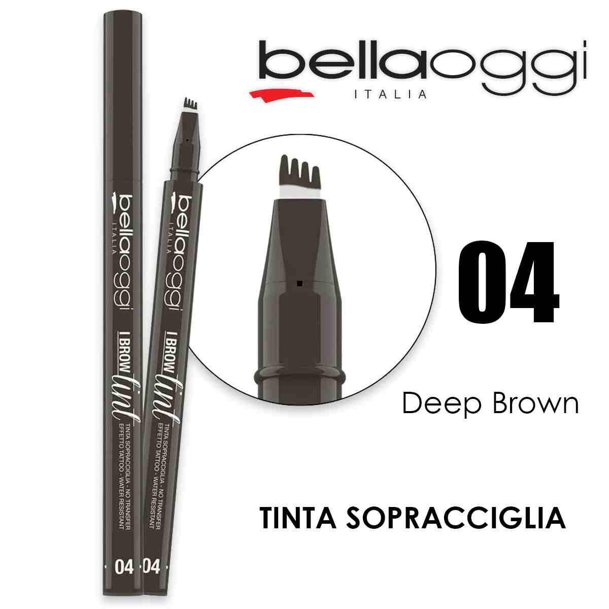 I brow tint pennarello sopracciglia  deep brown 04