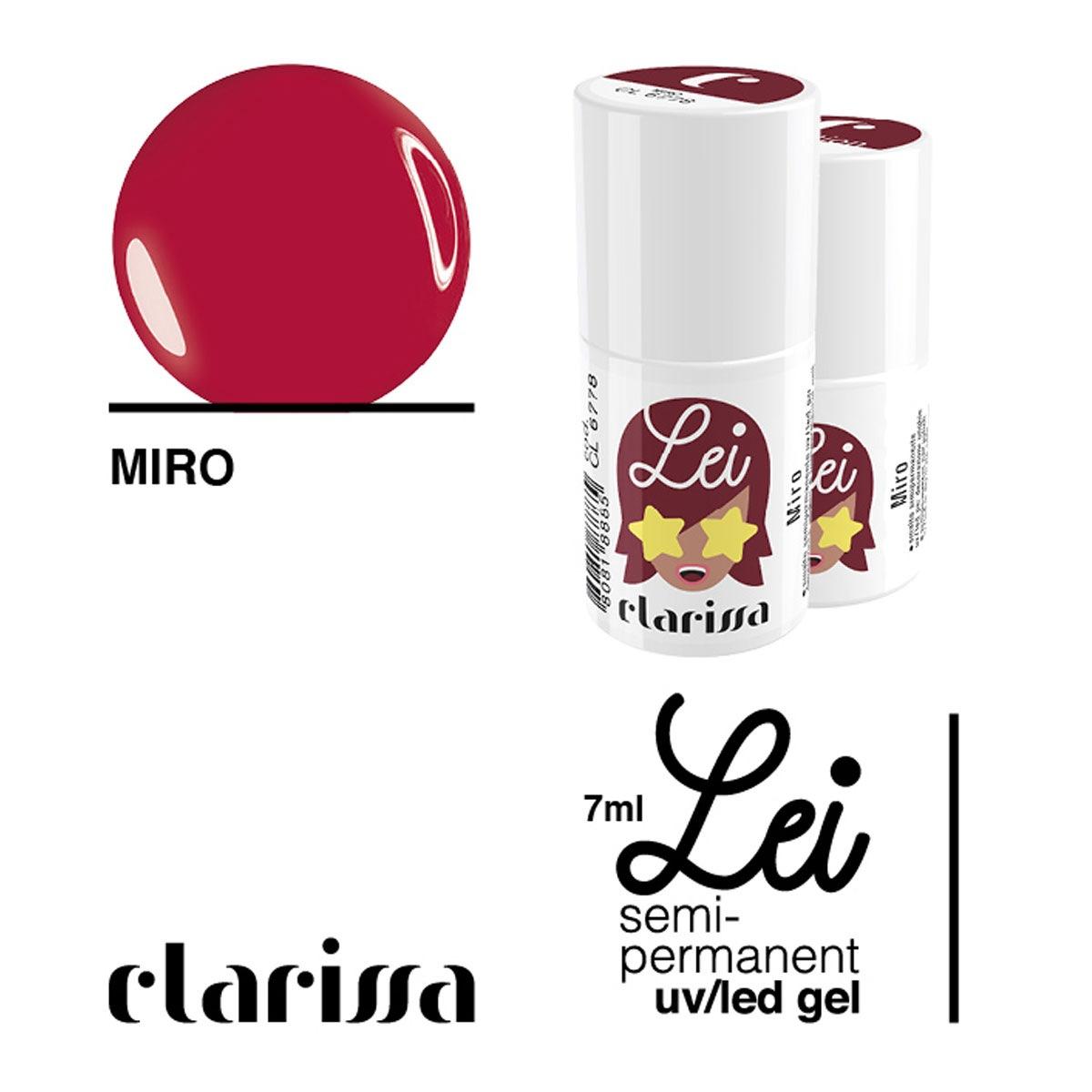 Clarissa smalto semipermanente tpo free 7 ml  miro