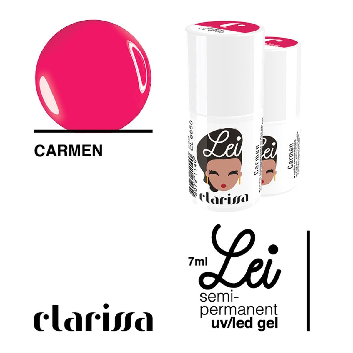 Clarissa smalto semipermanente tpo free 7 ml  carmen