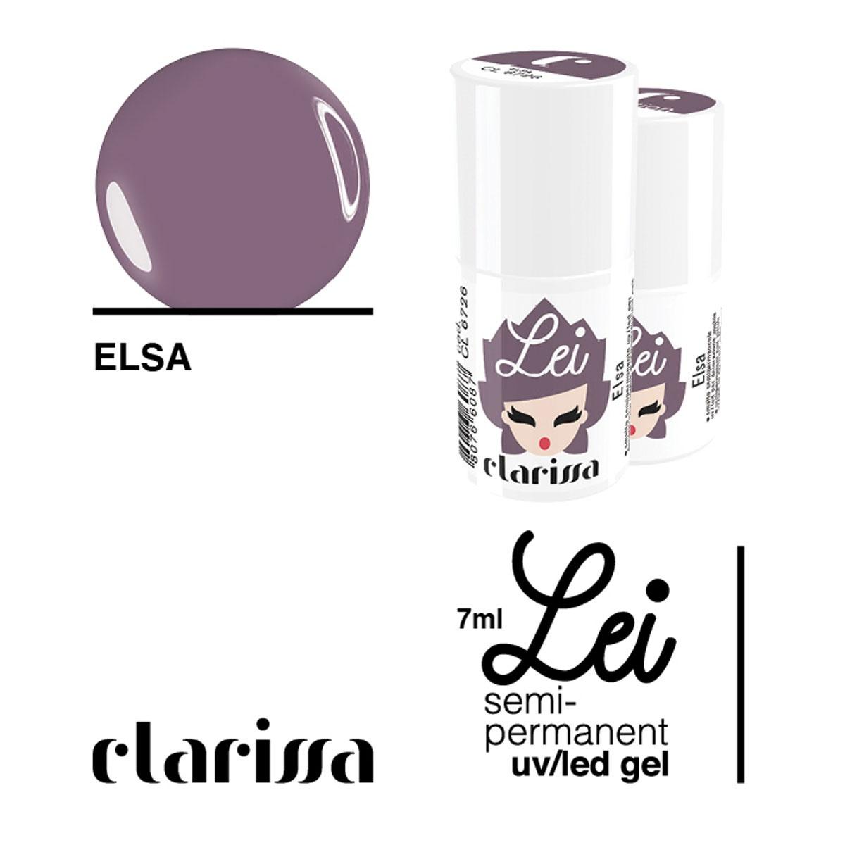 Clarissa smalto semipermanente tpo free 7 ml  elsa