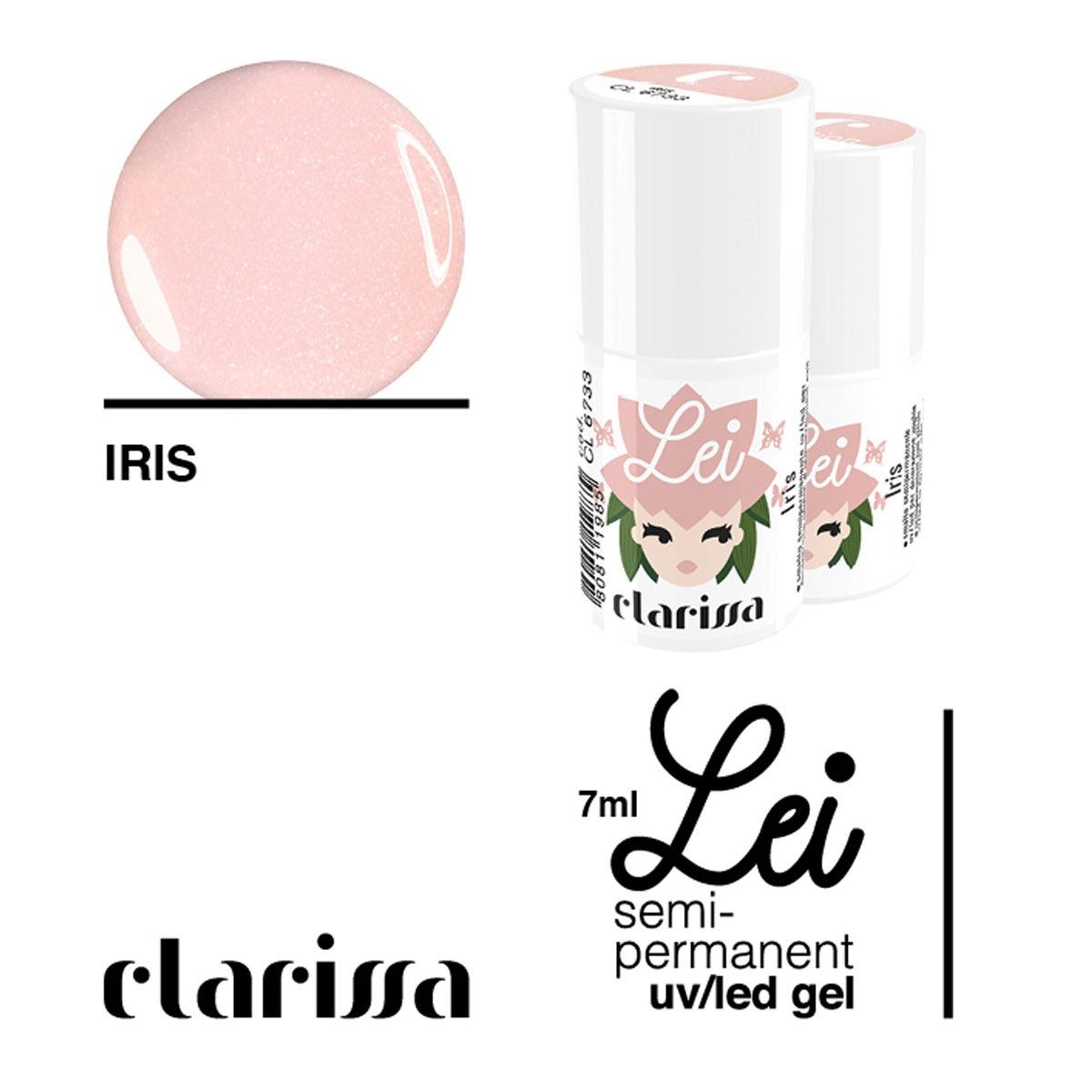 Clarissa smalto semipermanente tpo free 7 ml  iris