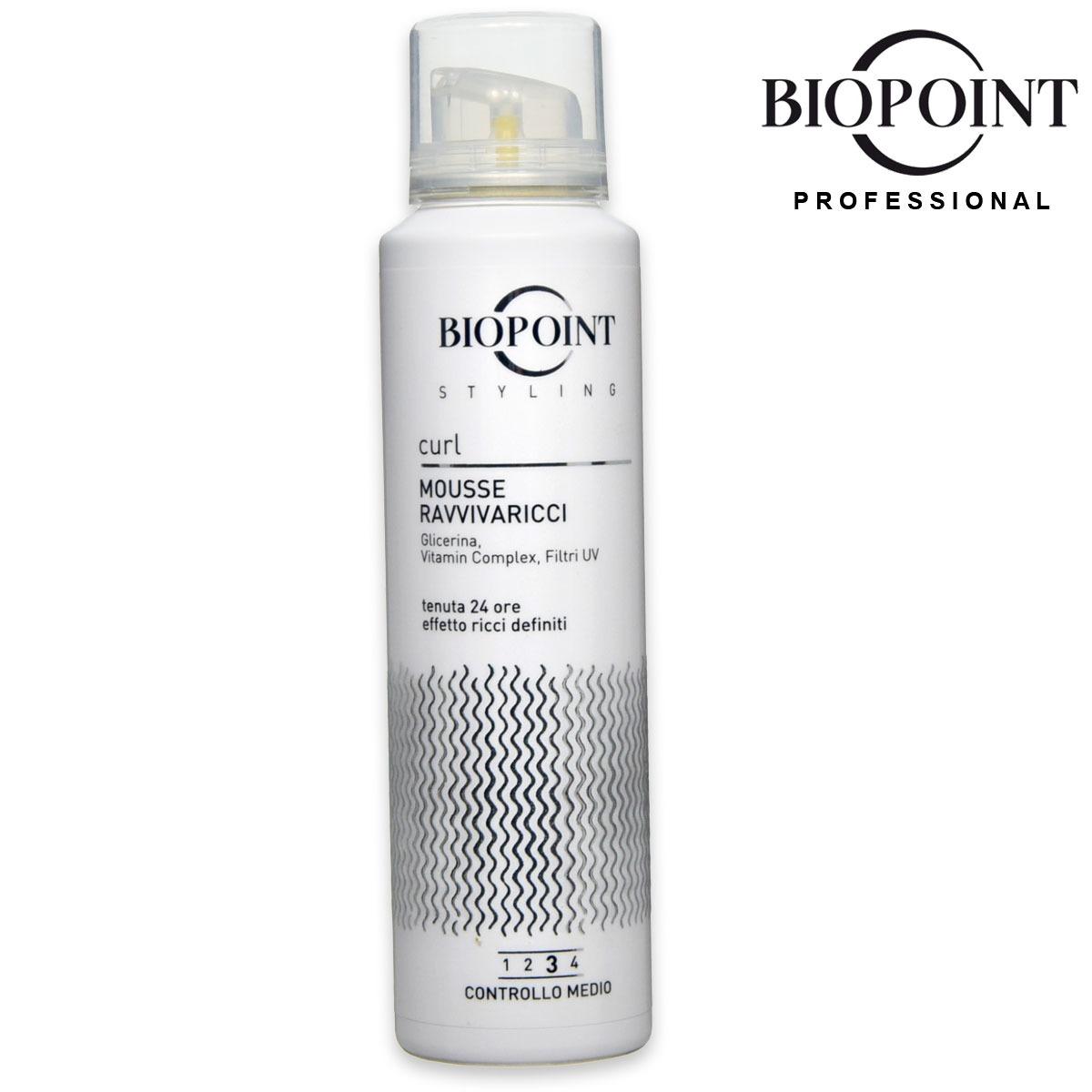 Biopoint mousse ravviva ricci 150 ml